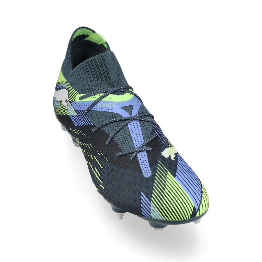 PUMA Future 7 Ultimate SG Lights Out - Gray Skies/Blanc/Fizzy Apple