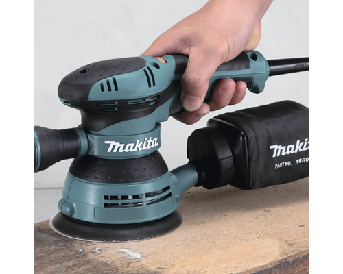 Makita BO5041J 125mm excentrische schuurmachine inclusief MAKPAC systeemkoffer