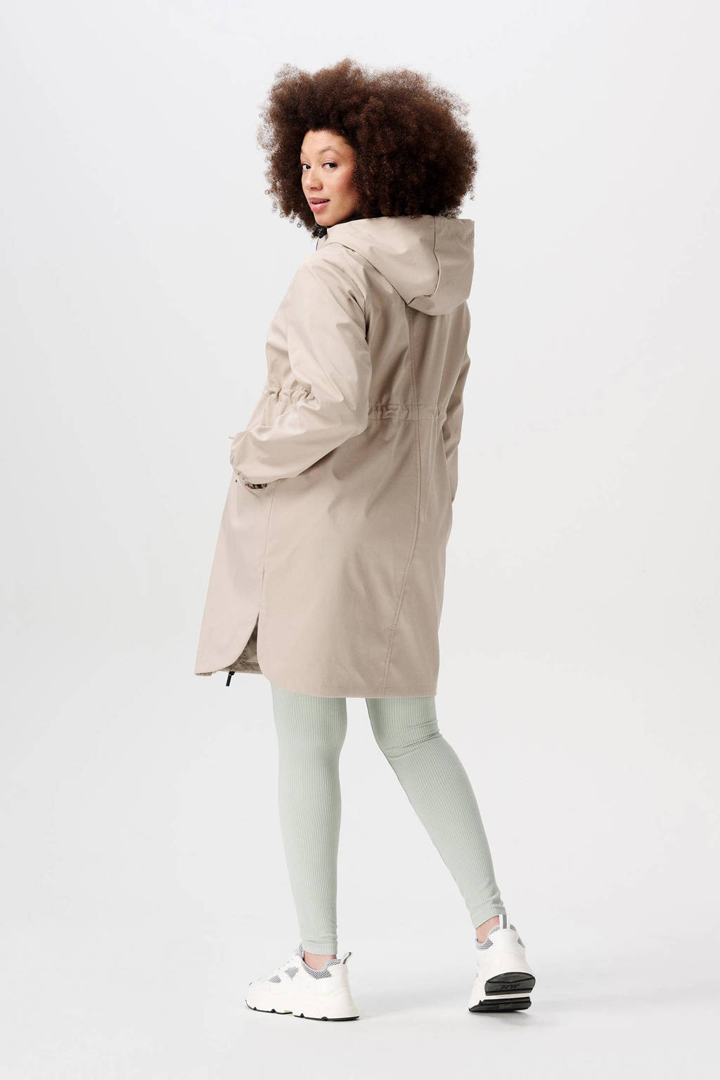 Noppies zwangerschaps- en draagjas Rey beige