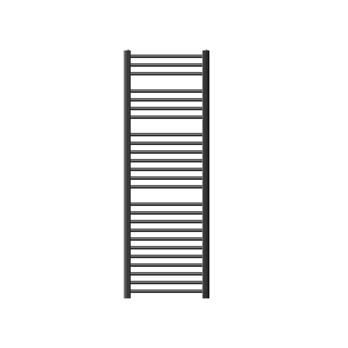 LuxeBath Sahara badkamerradiator, 500x1500 mm, antraciet, recht met zijaansluiting, designradiator, handdoekwarmer, handdoekdroger, handdoekradiator, handdoekradiator, badkamerverwarming