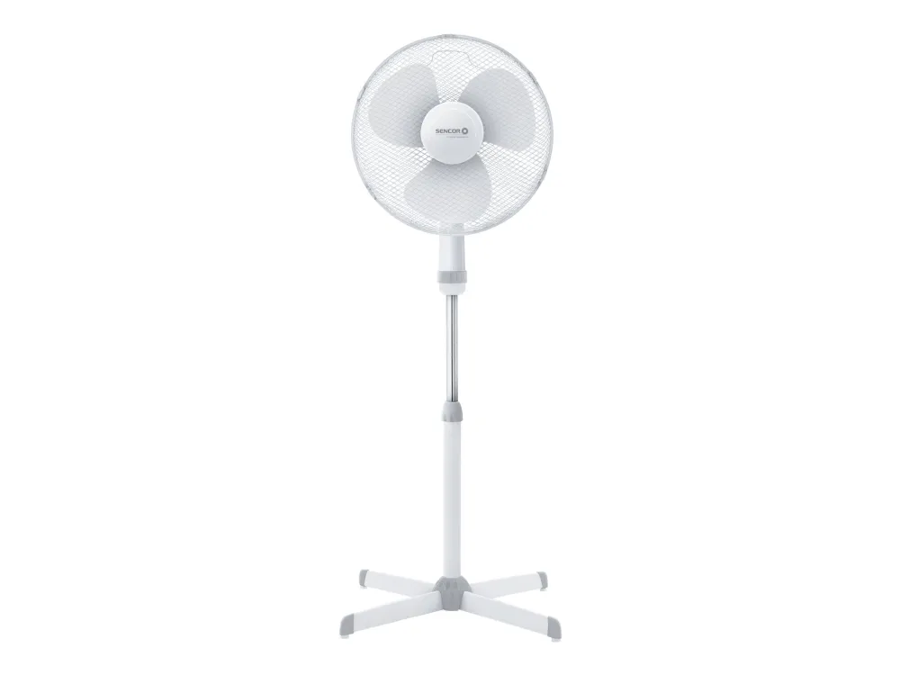 Sencor SFN 4047WH - Køleventilator - gulvstående - 40 cm - hvid