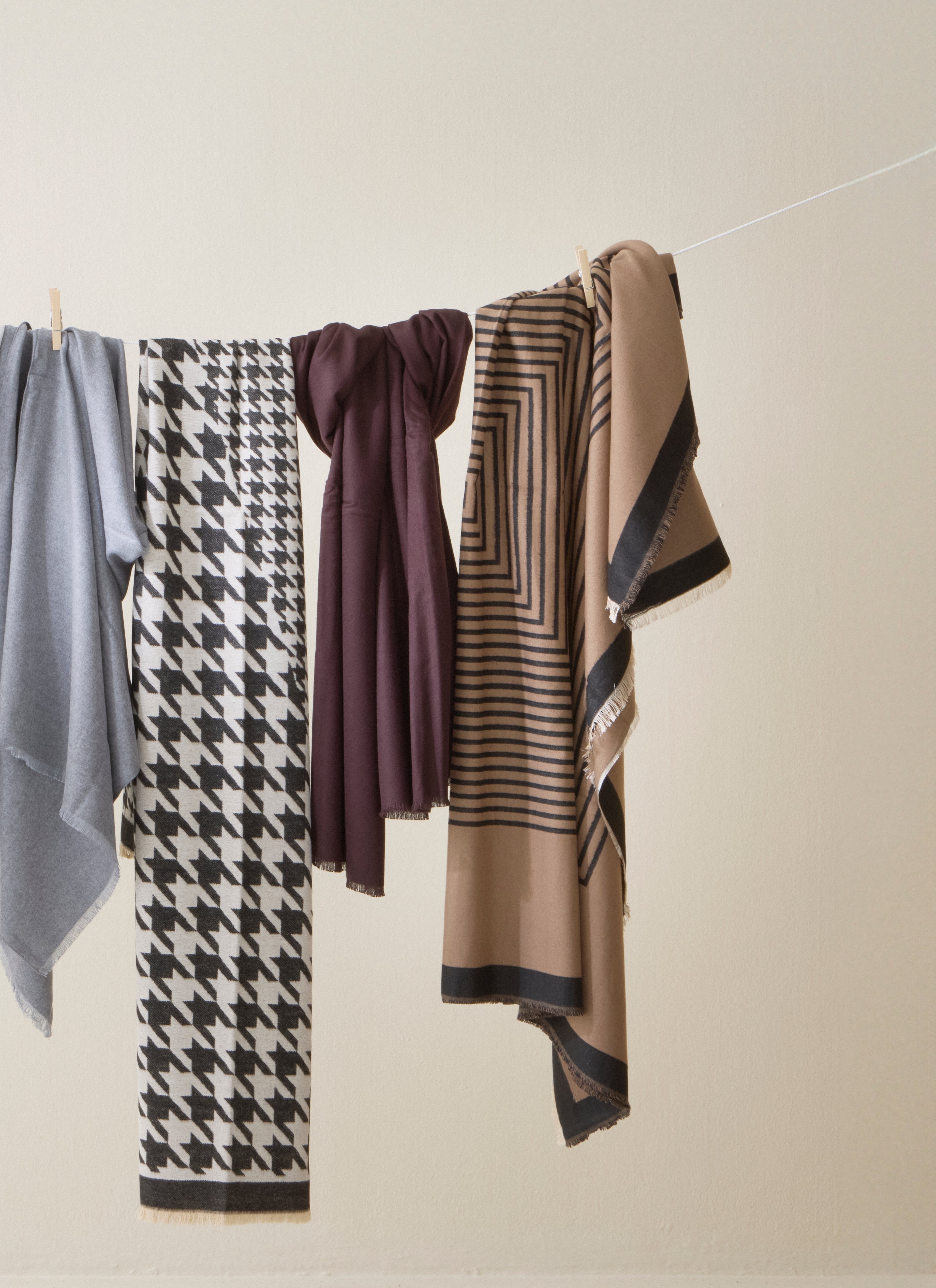 Bahne Accessories  Oslo tørklæde - brun