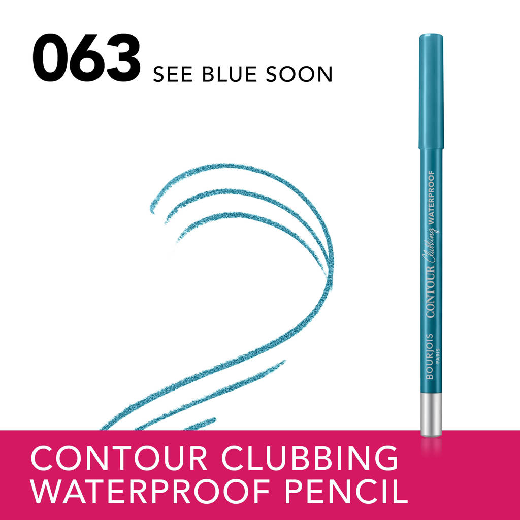 Contour Clubbing Waterproof oogpotlood -Sea blue soon 63