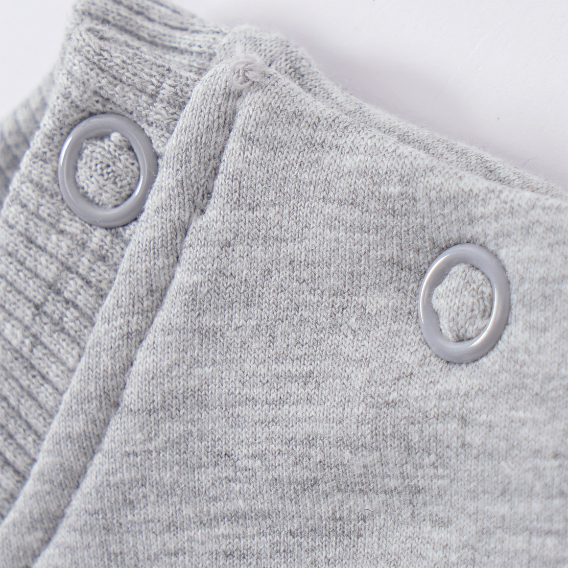 Topomini Baby Sweatshirt mit Kipplaster-Applikation hellgrau
