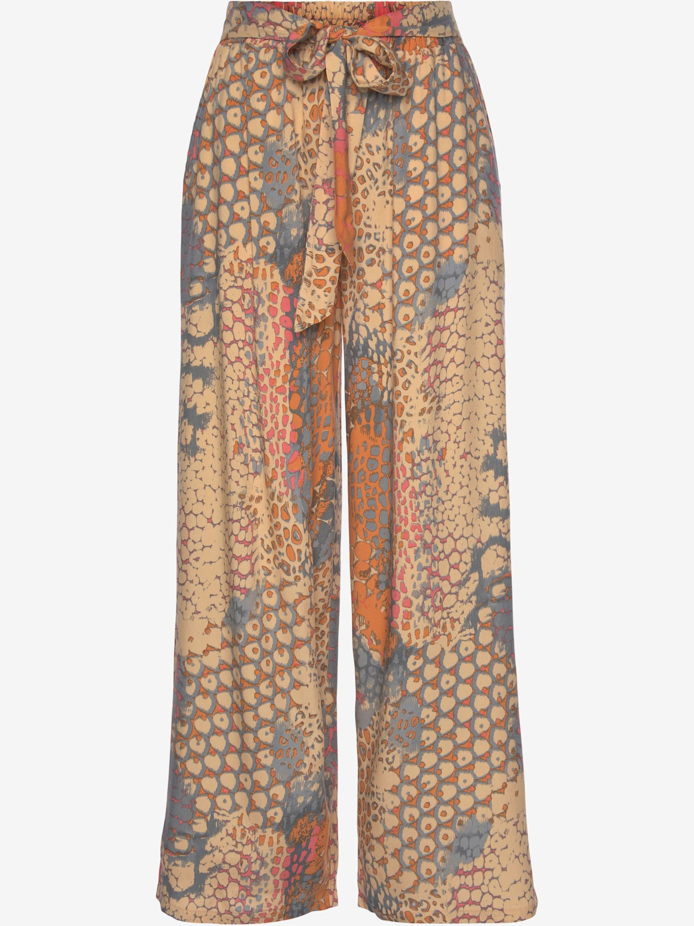Large pantalon en tissu pour l'été