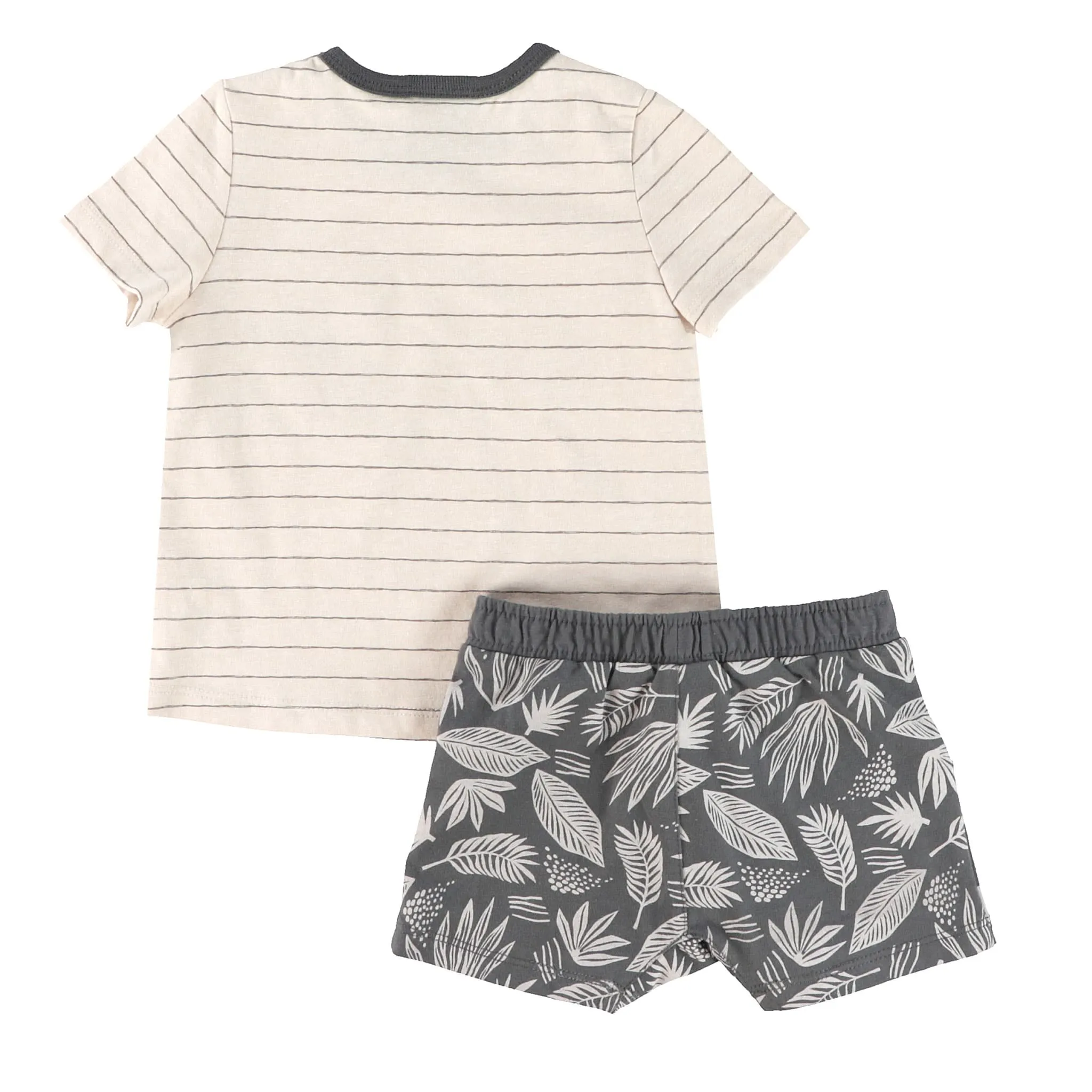Chat Botté Ensemble Short Imprimé Tiki Vibe 3-24mois