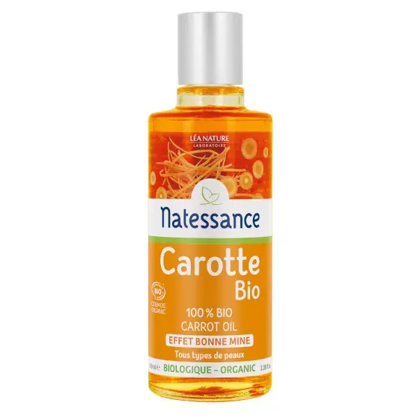 Óleo de Cenoura Orgânico Natessance 100ml