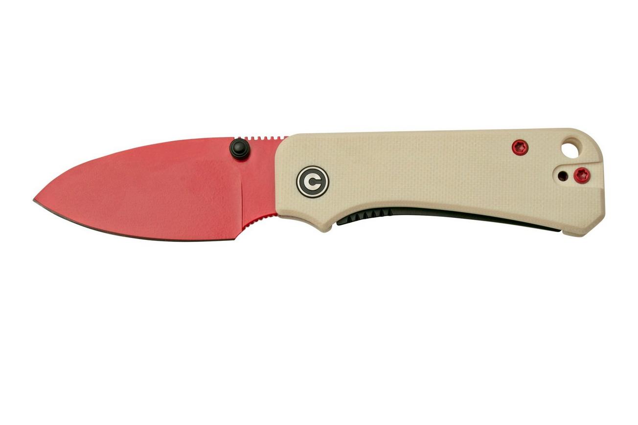 Civivi Baby Banter C19068S-7 Ivory G10 zakmes, Ben Petersen design