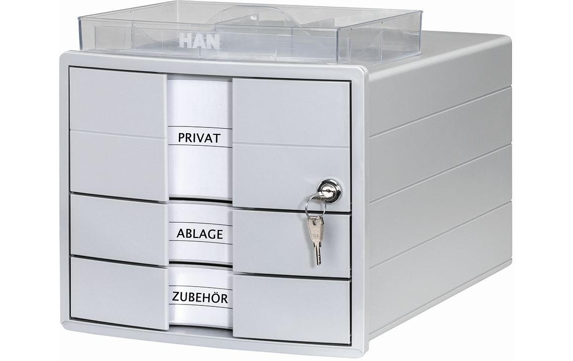 Schubladenbox Impuls grauSchubladenbox für Ihr Büro