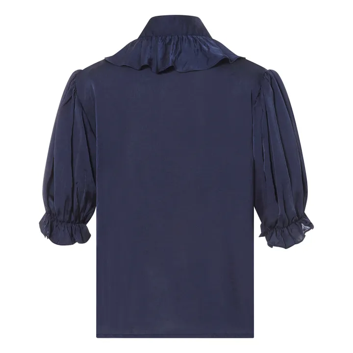 Laurence Bras Blouse Sauce | Bleu marine
