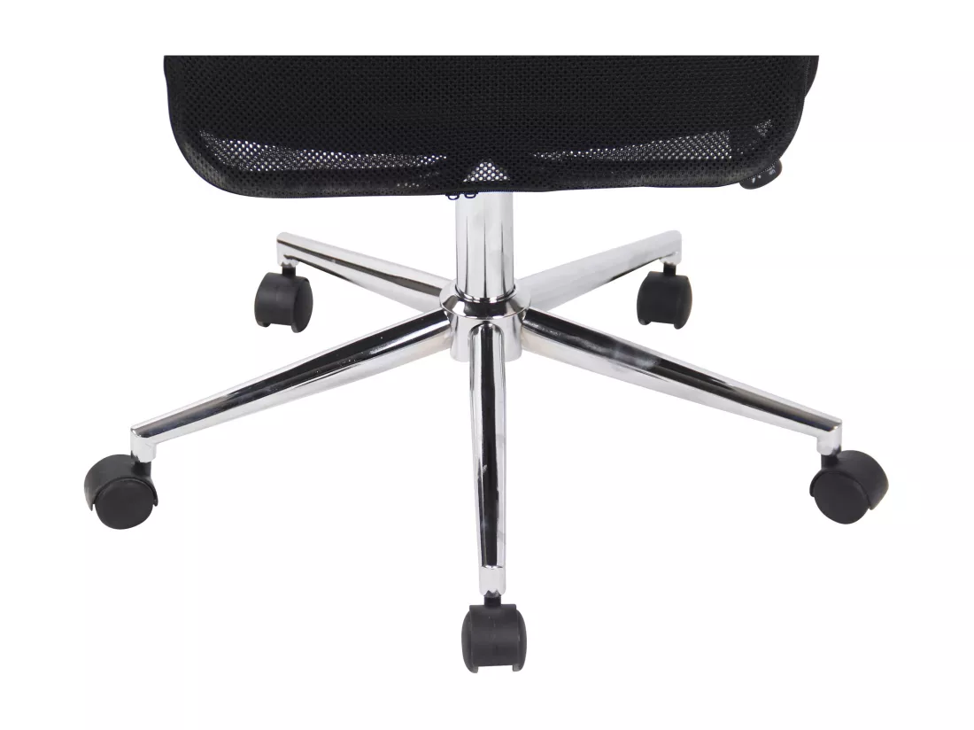 Chaise de bureau Korba - tissu Noir108.00