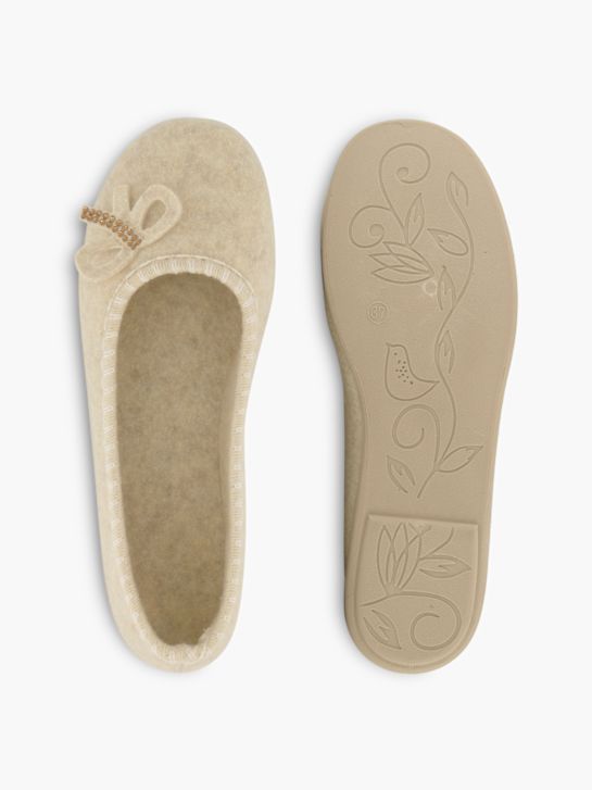 Casa mia Pantoffel beige