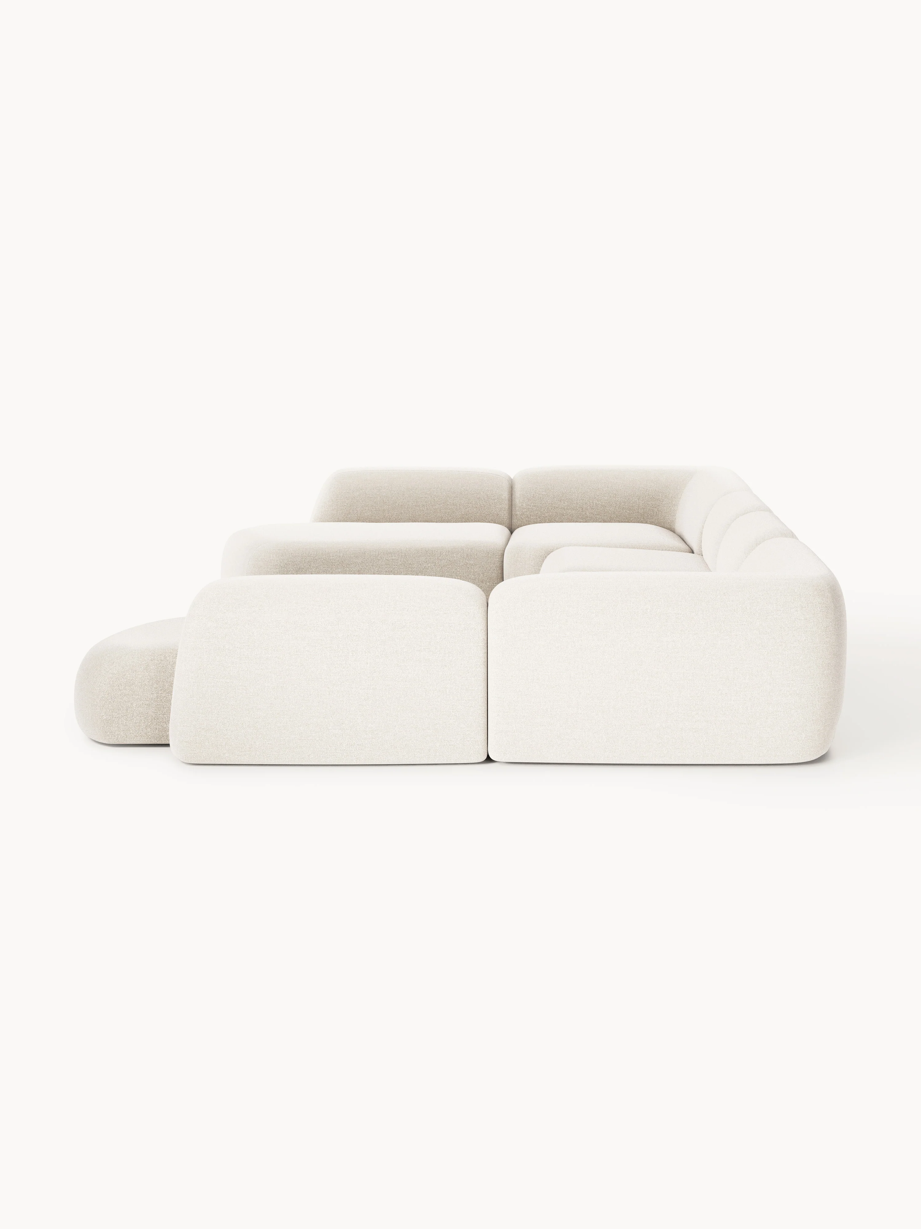 Modulaire bouclé XL bank Wolke