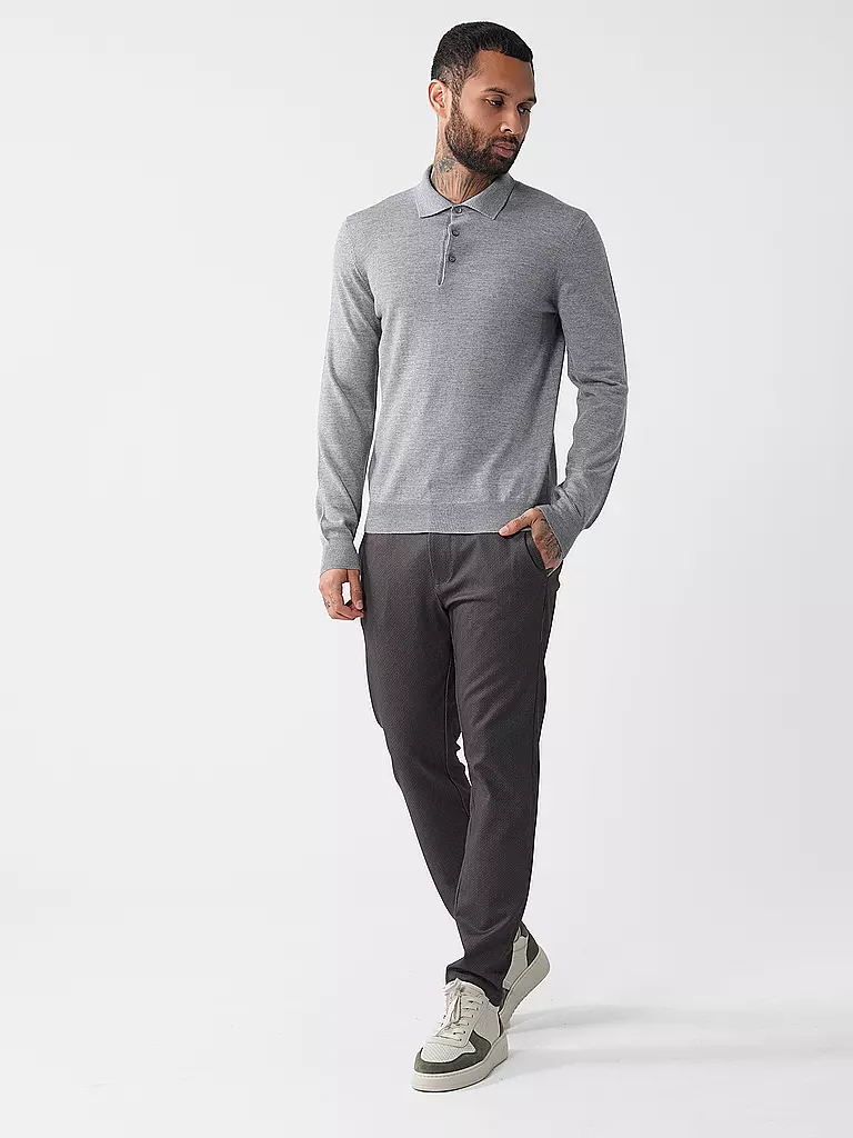 GRAN SASSO Poloshirt  hellgrau