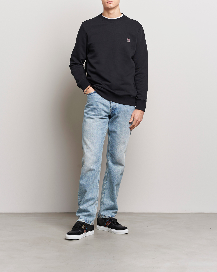 PS Paul Smith Zebra Organic Cotton Sweatshirt Black