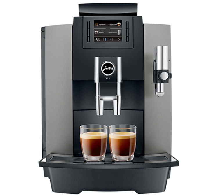 JURA WE8 Dark Inox Pack Pro Garantie 2 ans
