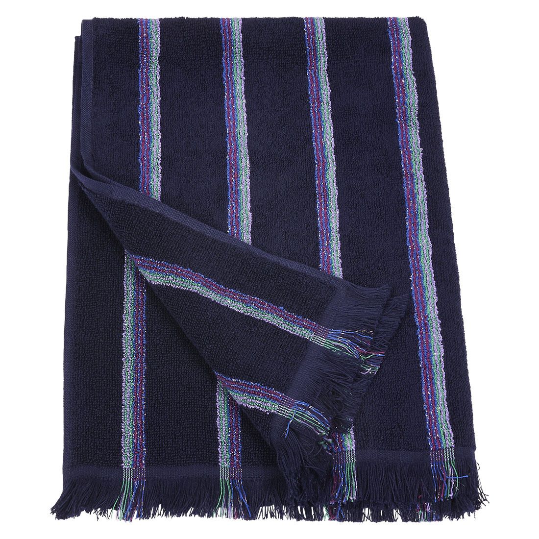 Stripe håndkle med glitter