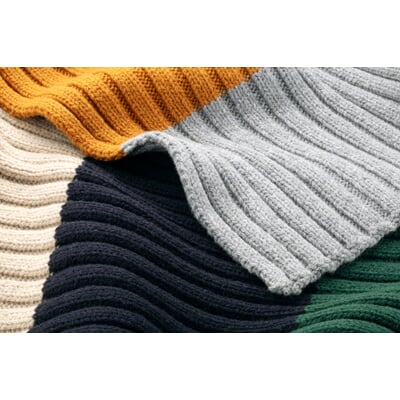 Herren-Strickschal, Multicolor