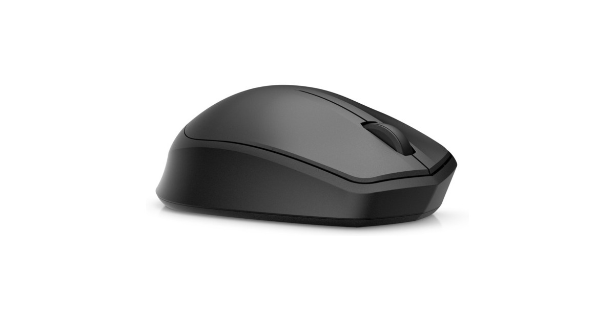 HP280 Silent Wireless Mouse  (Zwart, 1200 dpi)
