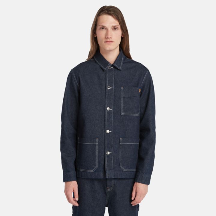 Jaqueta Kempshire Chore Masculina na cor Índigo
