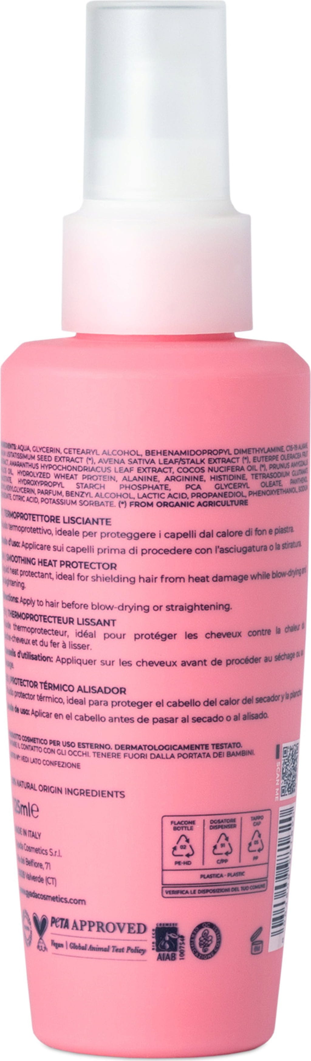 GYADA Cosmetics  Glättender Hitzeschutz, 125 ml