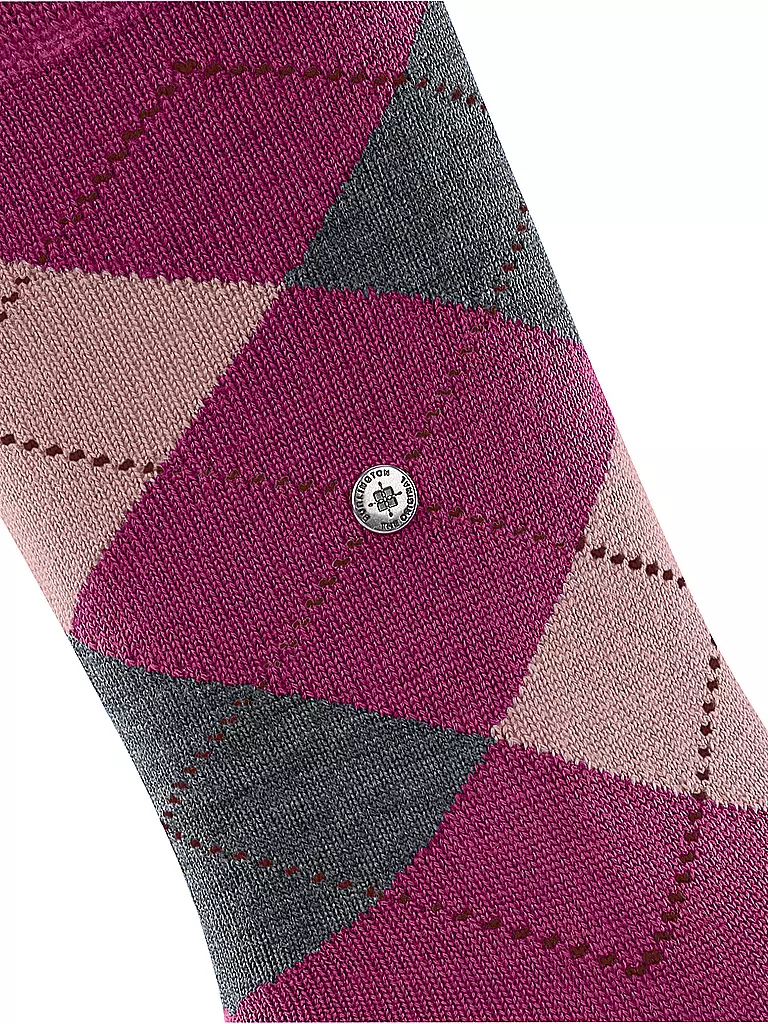 BURLINGTON Damen Socken MARYLEBONE 36-41 berry pink