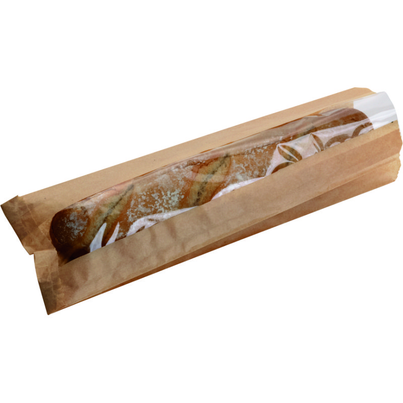 Sachet sandwich avec fenêtre 31 x 11 cm - Lot de 1000
