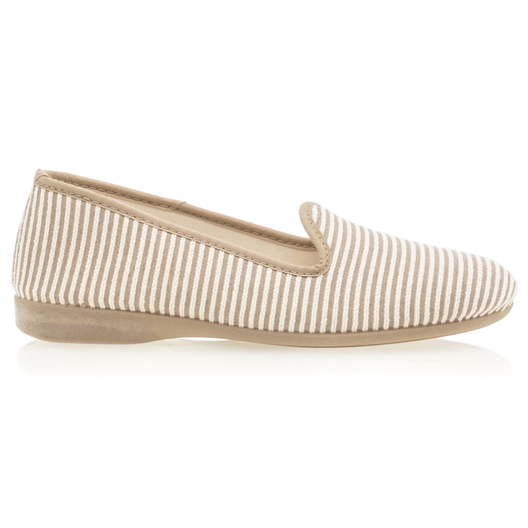 Chaussons ballerines Femme taupe