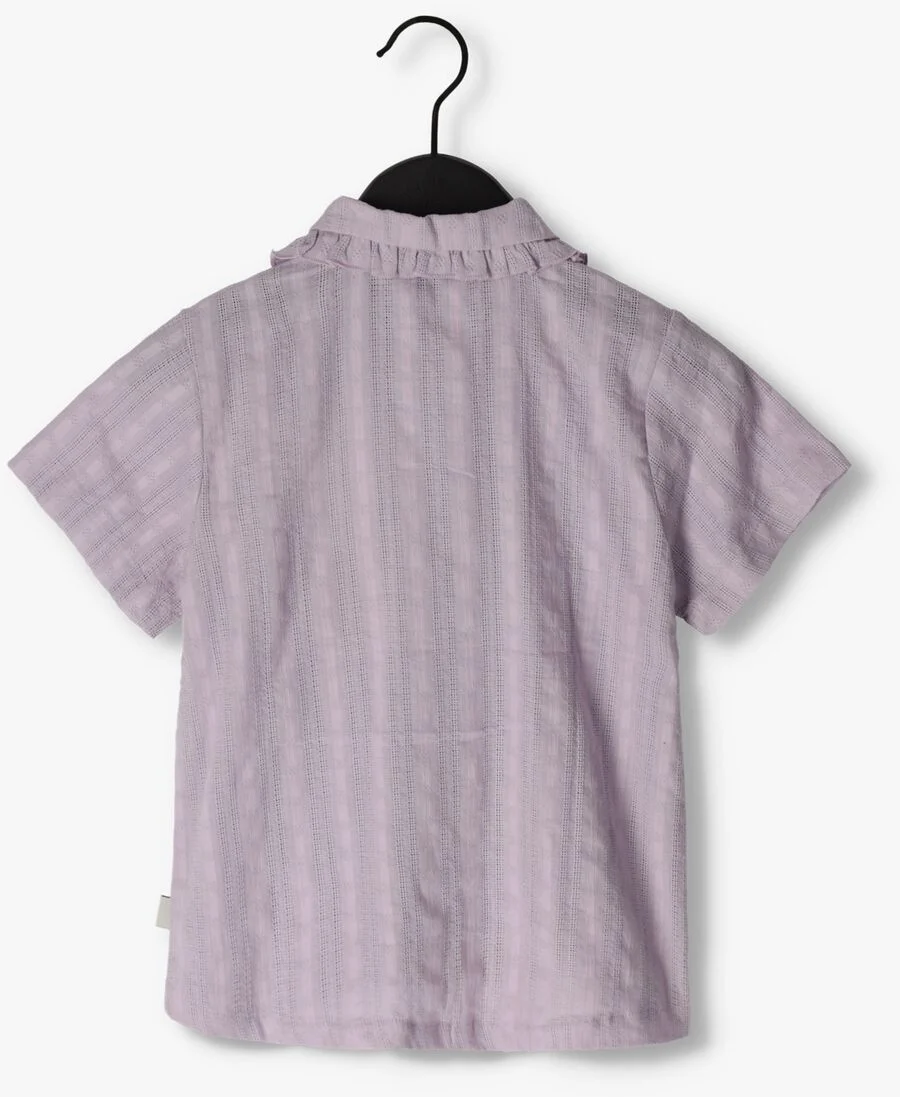 MOODSTREET paarse moodstreet blouse fancy mousseline blouse