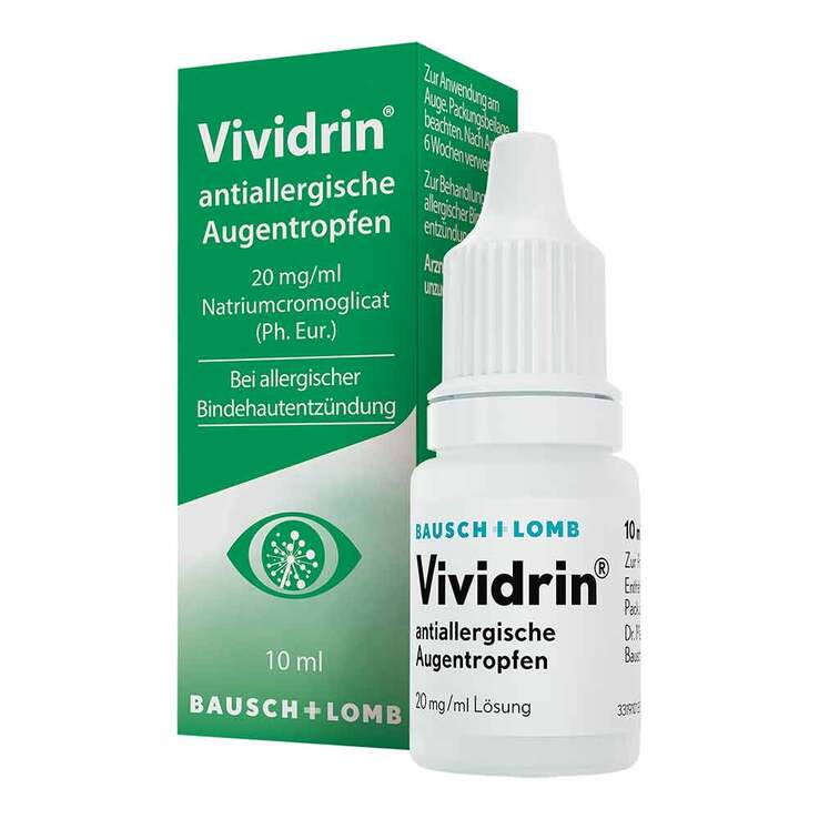 Vividrin® antiallergische Augentropfen, 10 ml