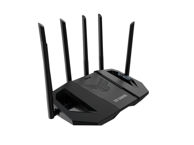 ASUS Dual-Band WiFi Router TUF Gaming BE6500 ASUS TUF Gaming BE6500 Dual Band WiFi 7 (802.11be) Extendable Gaming Router