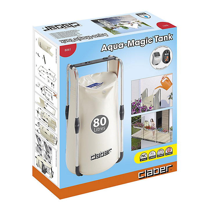 Réservoir à eau pliant Aqua-Magic Claber 80L