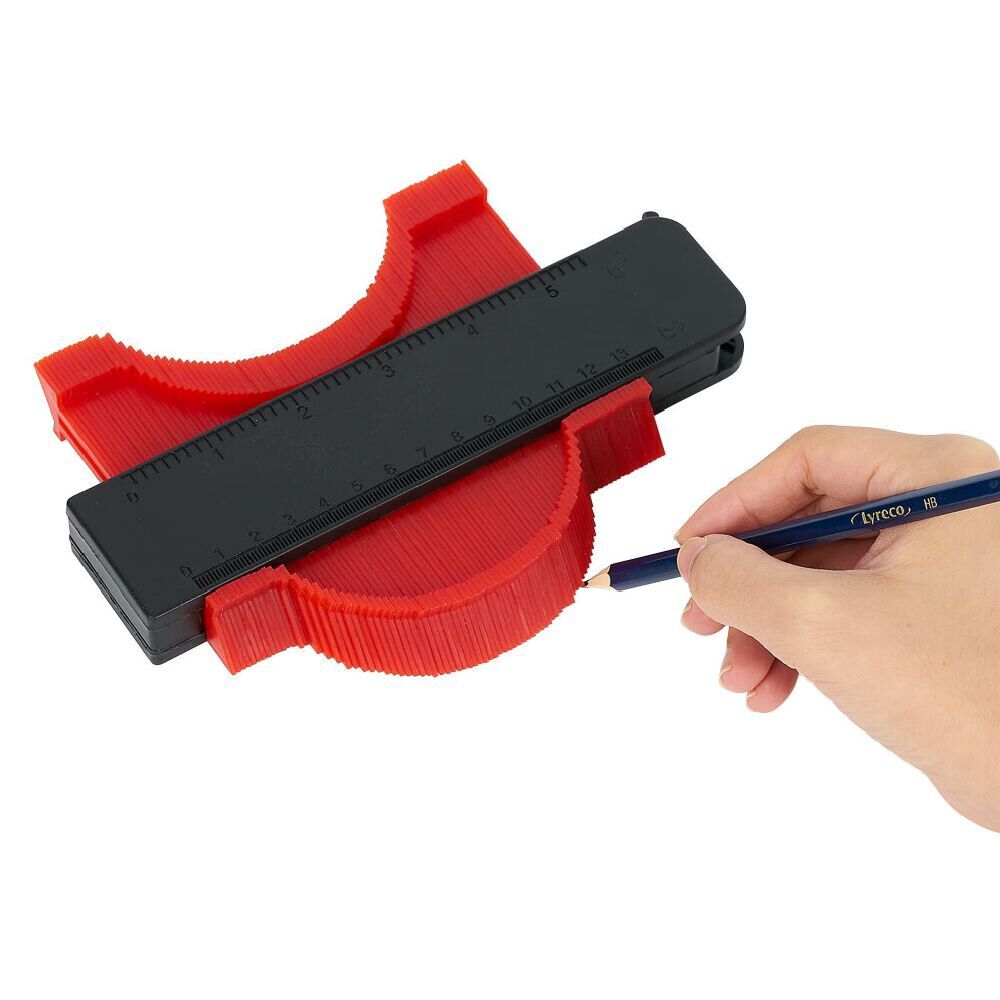 Copieur de forme plastique rouge et noir