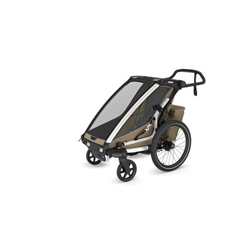 Poussette Remorque-Vélo Chariot Cross 2 Single Khaki - THULE