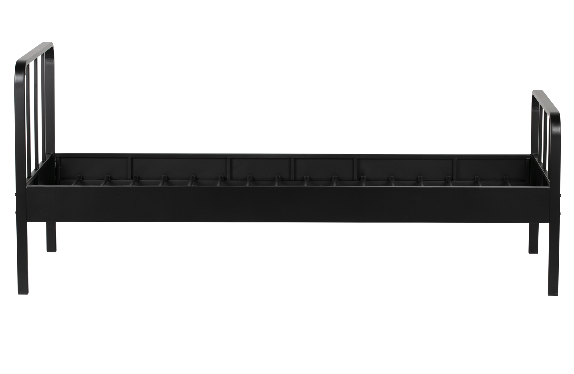 WOOOD bed Mees 90x200 cm Mees bed metaal zwart 90x200 cm #1