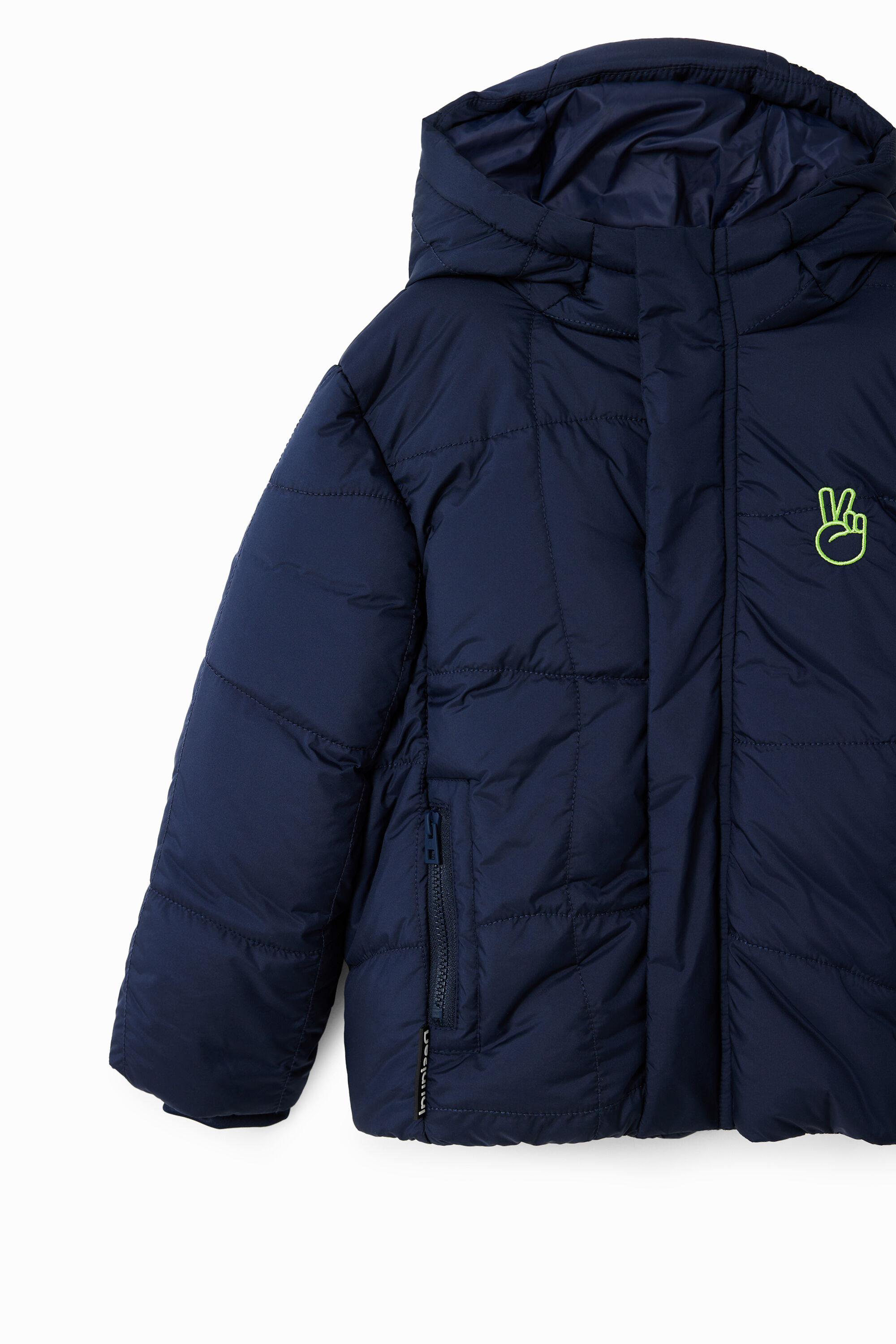Chaqueta acolchada capucha