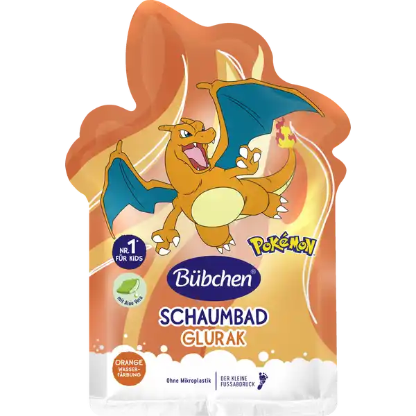 Pokémon Schaumbad Glurak