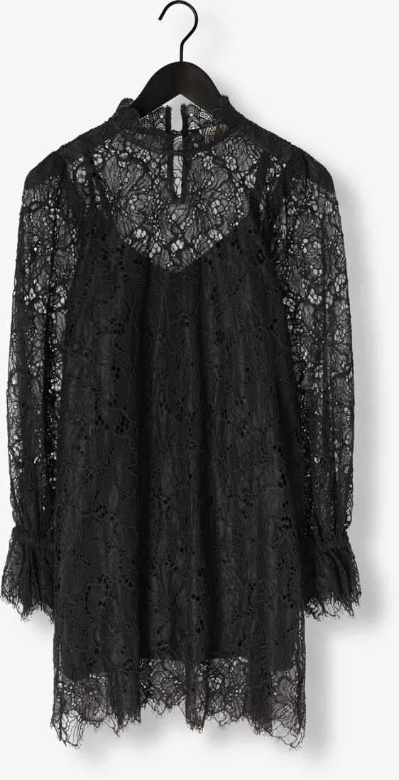 zwarte suncoo mini jurk cara
