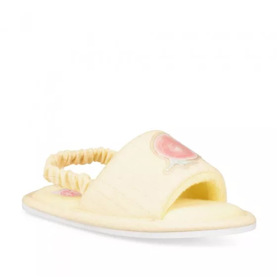 Chaussons JAUNE NINI & GIRLS