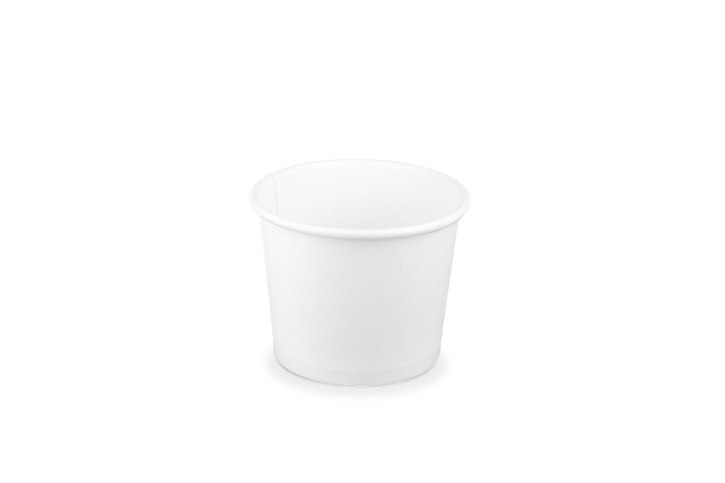 Kartonnen Saus Cup 2oz 60ml Ø62mm Wit