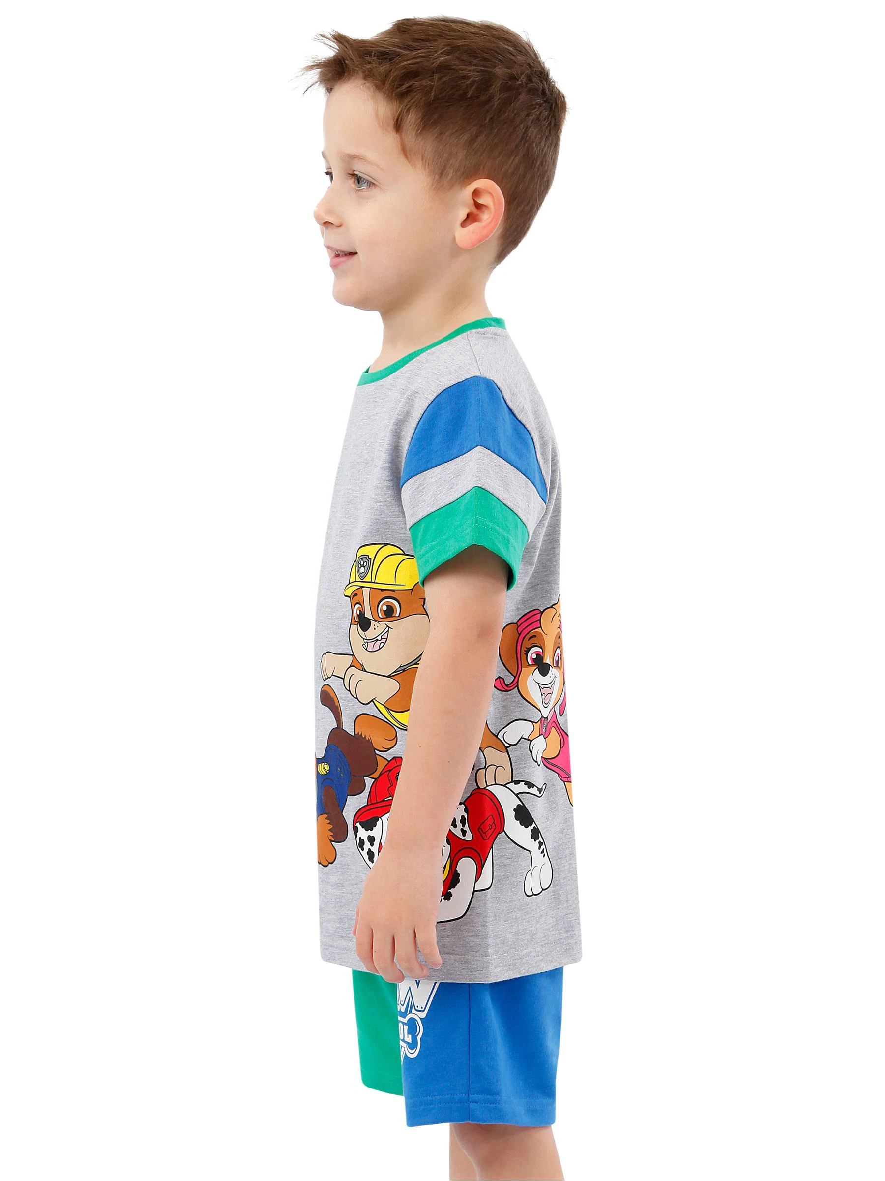 Character Paw Patrol 100% Cotton T-Shirt and Shorts Set