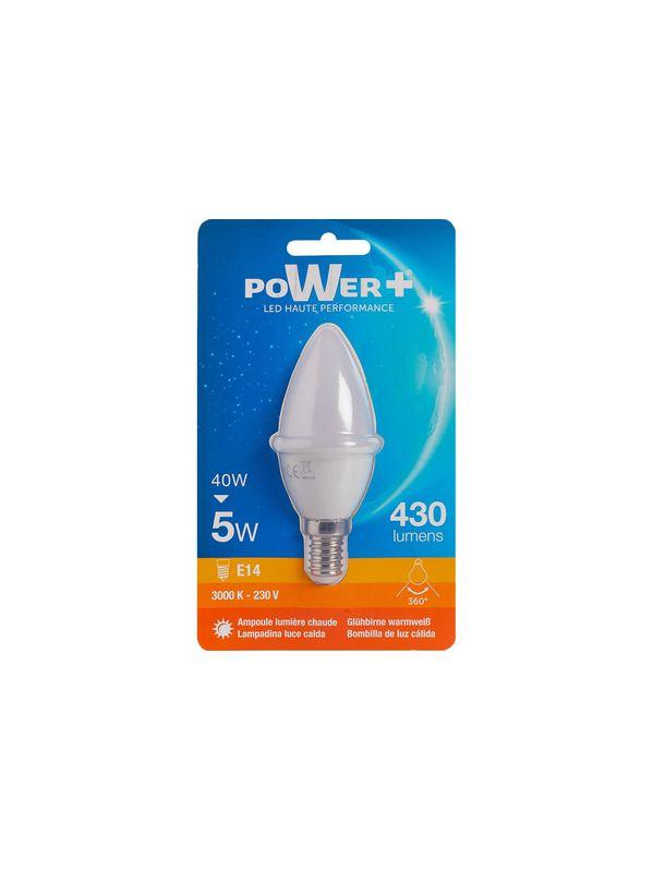 AMP.LED E14 5W 40W BOUGIE LIC