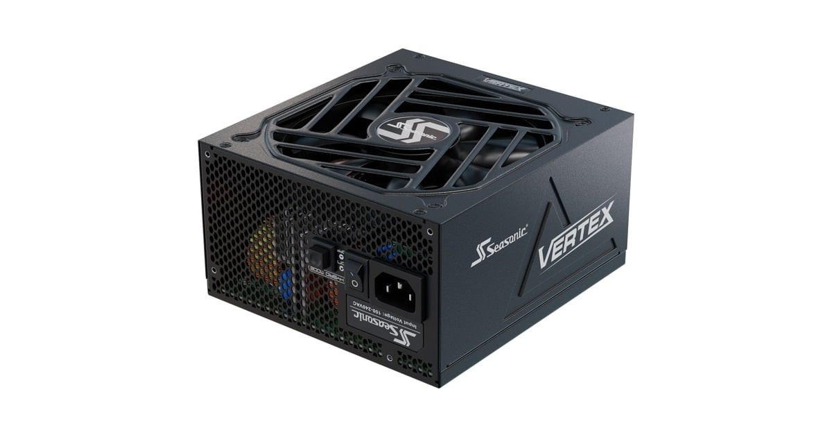 SeasonicVertex PX-1000 modulaire 1000 watt voeding   (Zwart, 1x 12V-2x6, 3x PCIe)
