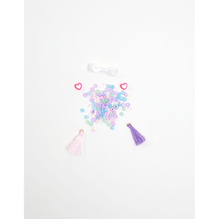 Atelier Veritas-Kids parel set hart