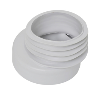Sanivesk Manchet Nr.7 100-110mm Excentrisch 20mm Wit
