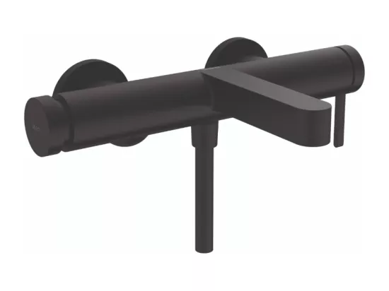 Mitigeur bain douche mécanique HANSGROHE Finoris noir mat