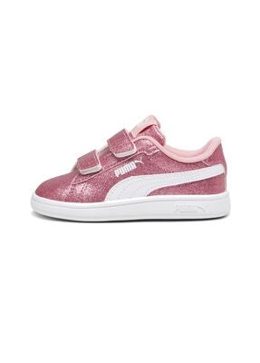 Puma Smash 3.0 Glitz Glam V Infant Sneakers, Peach Smoothie/White