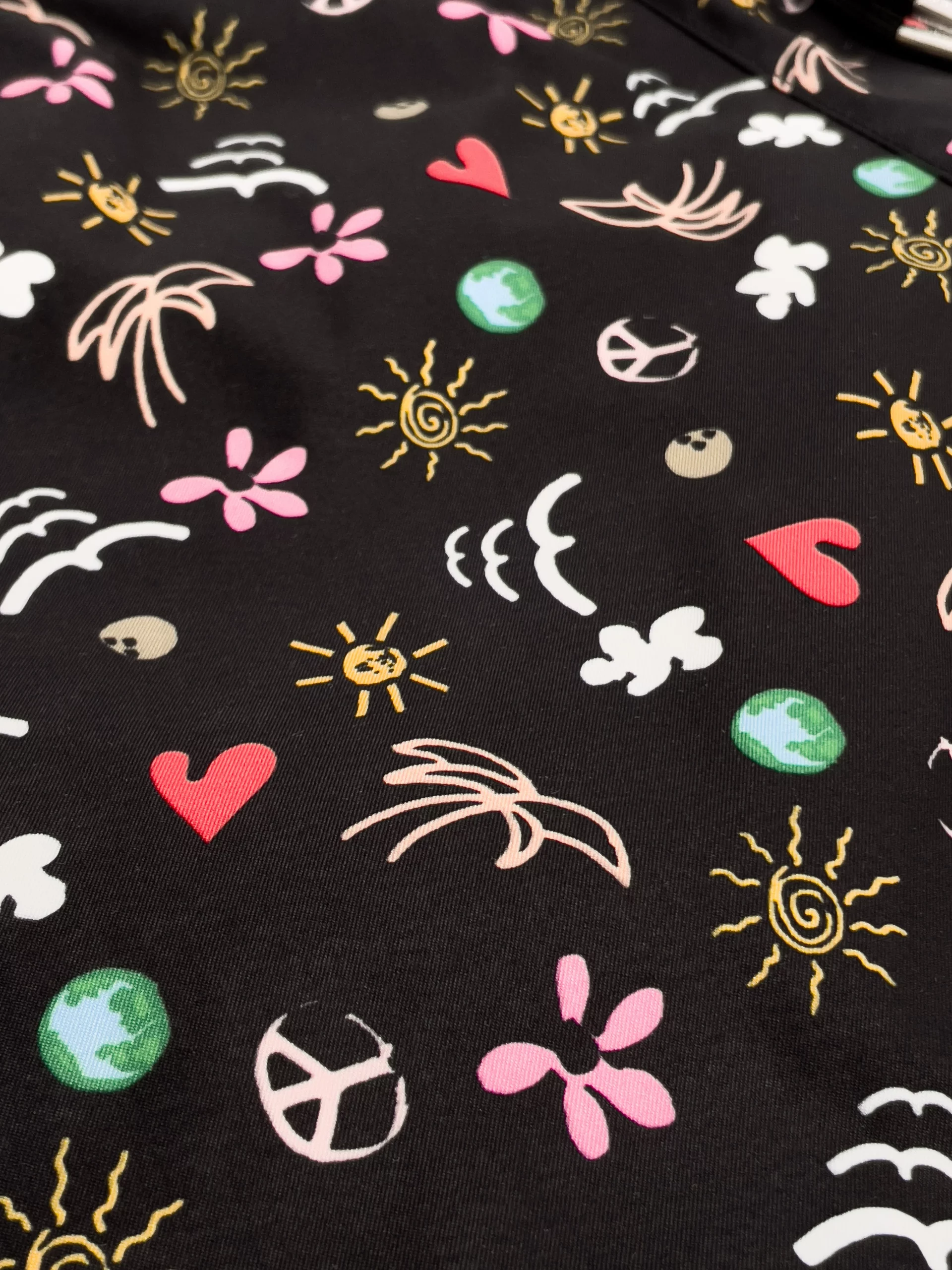 Black Bananas Crayon Zwembroek Kids Zwart