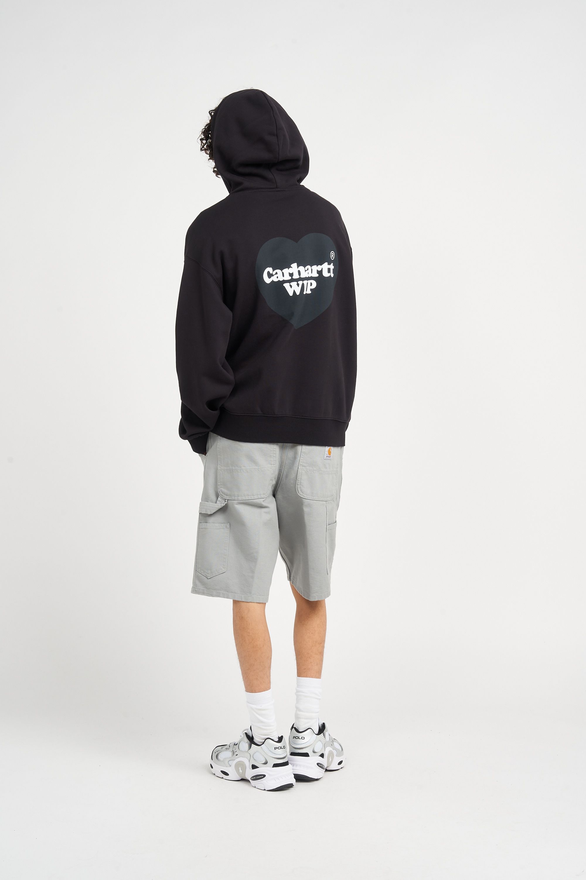 CARHARTT WIP Short SINGLE KNEE Gris