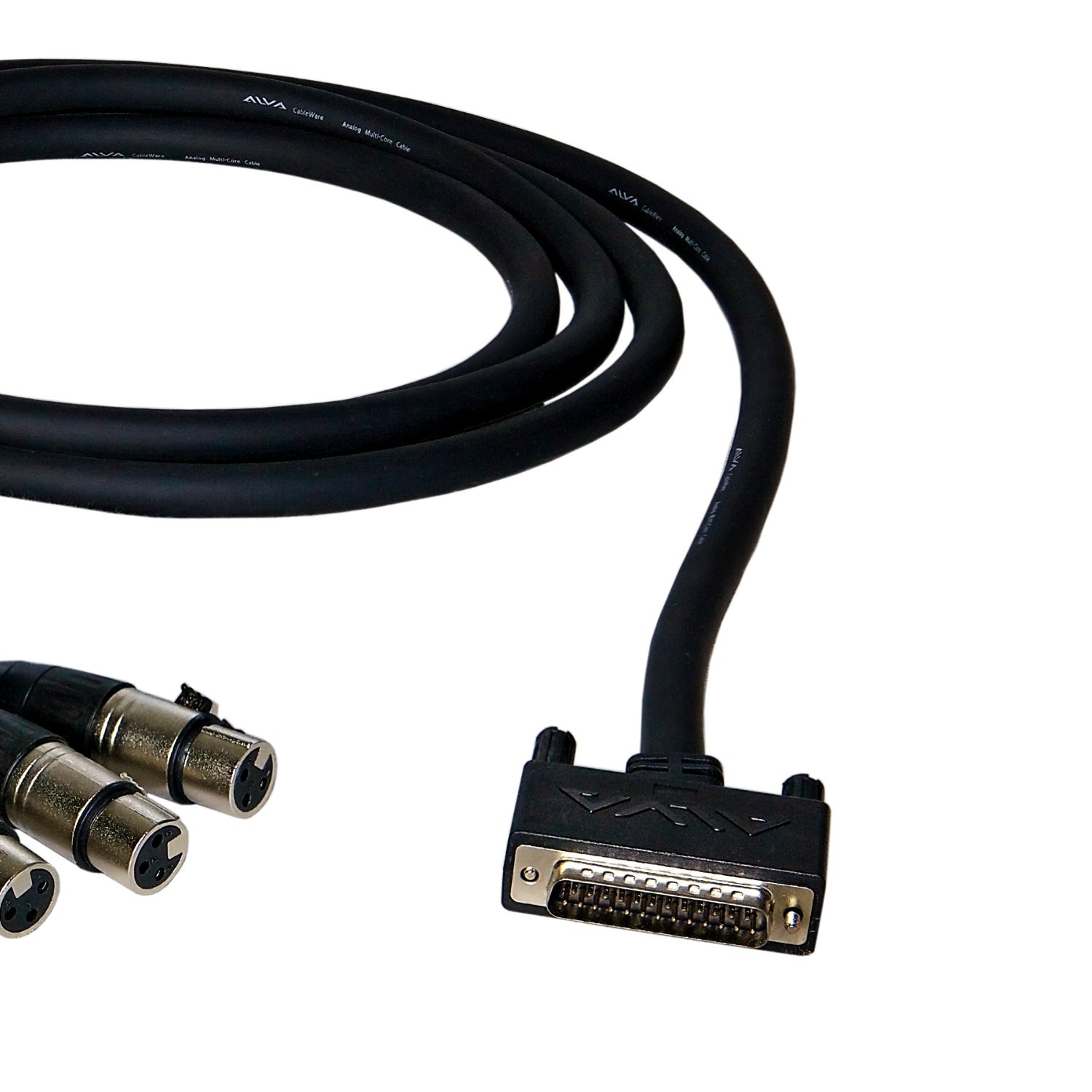 Alva AI25-8X3 Premium Analog Cable: 8x XLR-female -> D-sub25 3m